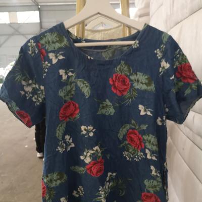 China High Quality Used Silk Dresses For Ladies 2nd Hand Original Clothes High Quality Goods China Factory Wholesale for sale