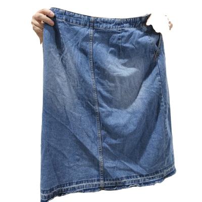 China High quality ladies used jeans skirt used clothes bales second hand loose clothes for women used for sale