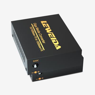 China Ftth Media Converter Ethernet to 100base-TX Fiber Converter to 100base-FX Fiber Media Converters for sale