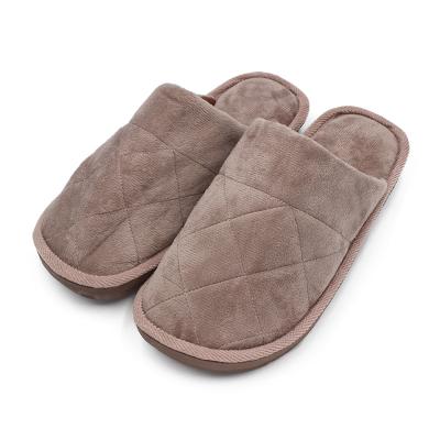 China Plush Anti-Slippery Soft Slippers Indoor Shoes For Lady Slipper Men Women Couple Home Lovers Bedroom Winter Slippers for sale