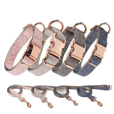 China Customized Custom Dog Collar and Leash Set Wholesale for sale