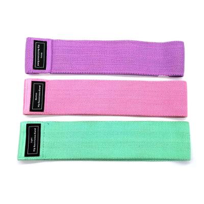 China Outdoor Anti-Slip Polyester Yoga Resistance Bands New for sale