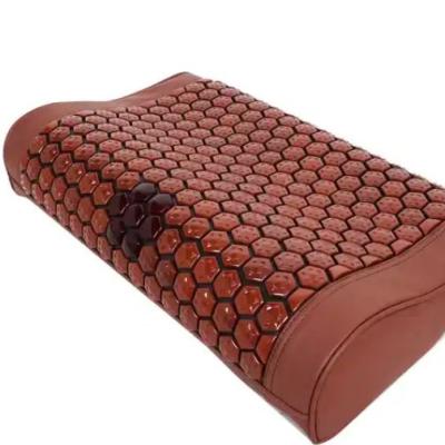 China Relax Korea Medical Health Massage Tourmaline ceramic stone pillow for sale