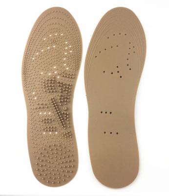 China Foot 2023 hot seller tourmaline health care acupuncture massage insole with negative ions & FIR for massage foot for sale