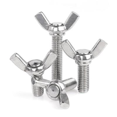 China stainless steel bolts and wing nuts/wing bolt/wing screw m3-m24 for sale