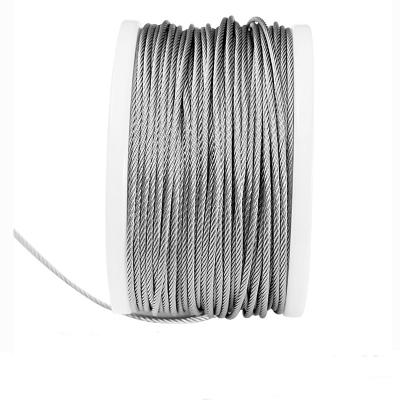 China Galvanized And Ungalvanized Stainless Steel Twill Weave Strong Quality Wire Rope 18mm for sale