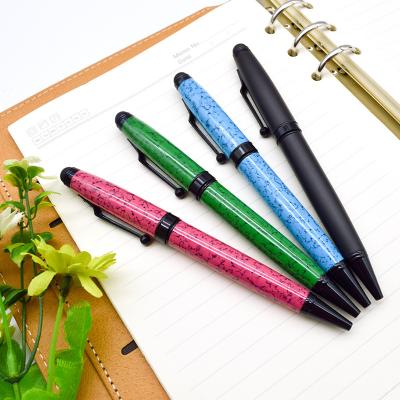 China office & Promotional Metal Ballpoint Pen Hot Sale Stylus Rollerball Pen Gel Ink Custom School Logo for sale