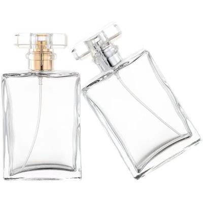 China Wholesale Customized Luxury Square Sprayer Type Empty Glass Bottle Of Personal Care Perfume Bottle 10ml20ml30ml50ml for sale