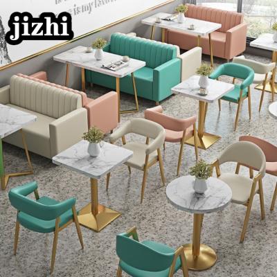 China Modern simple tables and chairs rest area book bar reception and negotiation leisure cafe for sale