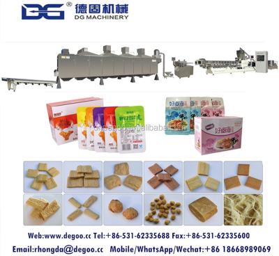 China Snack New Style Soy Protein Food Machine Fibrous Vegetable Protein Textured Extrusion Equipment for sale