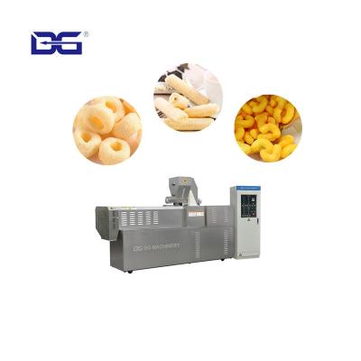 China food & Beverage Factory Automatic Core Puff Food Extruder Puff Snack Filling Production Line--Jinan DG Extrusion Machinery for sale