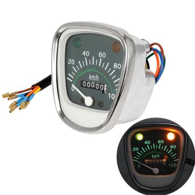 China Retro Vintage Tachometer Tachometer Odometer Instrument For Honda Passport CUB C50 C70 C90 C70K1-D3 C70MK3 The 50's Luxury Universal Gauges for sale