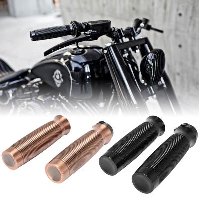 China Black Handle Grips Trades Motorcycle Handlebar Hand Grip And Foot Peg Footrest For Harley Sportster 883 Custom Rough Peg Sport XL883 1200 XL1200S for sale