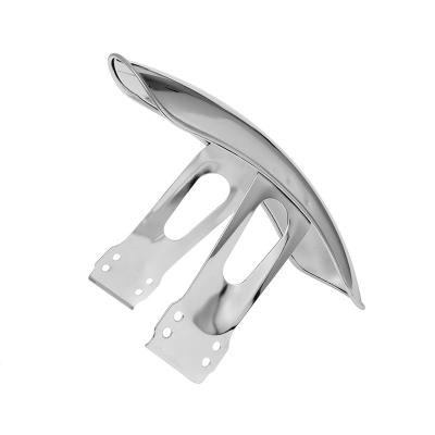 China Cheap Factory Price Iron Front Chrome Plating Motorcycle Fender Plated Motorcycle Fender For Motorcycle Accessories for sale