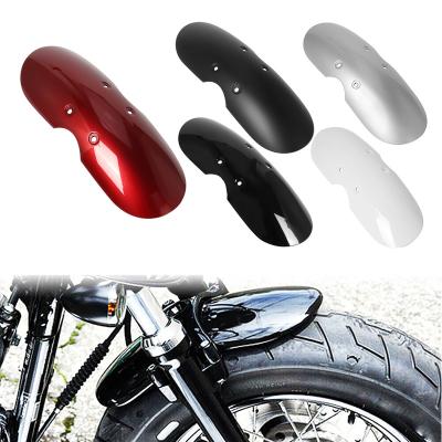 China 5 Colors ABS Plastic Cafe Racer Motorcycle Shorts Front Fender Mask Motorbike Splash Mudguard Fairing Chopper Fit For Scrambler 01-16 for sale