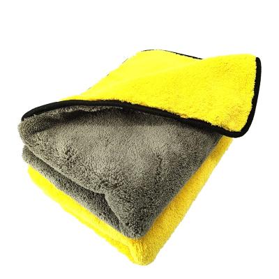 China Double Side Compressed Microfiber Towels High End Washer Auto Wash Cleaning Micro D Soft Towel For Car Wash Package 25 Kg Bag for sale