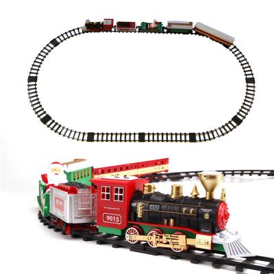 China Excellent Factory Directly Provide Santa's Toy Classic Rail Train With Lights And Sounds for sale