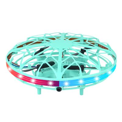 China Mini Drone Quadcopter Defying Flight Toy With Obstacle Avoidance Indrared Drone Manually Operated Gravity UFO Levitation Induction 12*12*5cm for sale