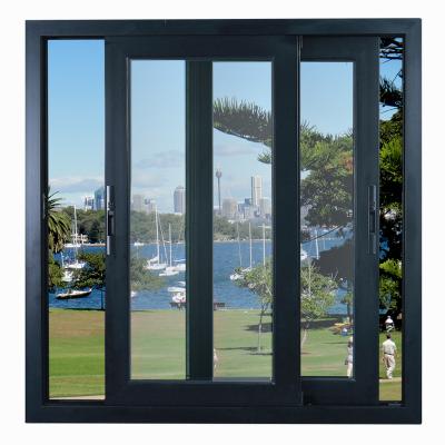 China Magnetic Screen Nice Price And Nice Quality Aluminum Sliding Window Balcony And Window Grills Philippines Price For Sale for sale