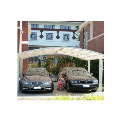 China UV-Resistant|Waterproof|Durable Aluminum Metal Carport Polycarbonate Covering Free Standing Aluminum Carport for sale