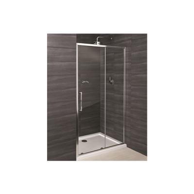 China Modern Bathroom Tempered Glass Sliding Door Frameless Shower Enclosure Cheap Price for sale