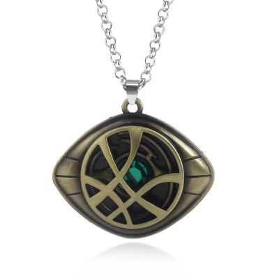 China Personalized Necklace Superhero Doctor Strange Metal Keepsake Pendant Necklace for sale