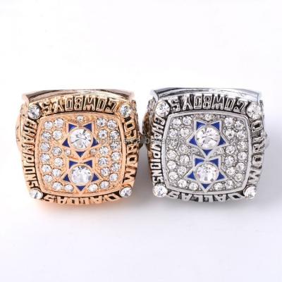 China High End Europe NFL Champion Custom Ring Fans Rings 1977 Dallas Cowboys Championship Rings for sale