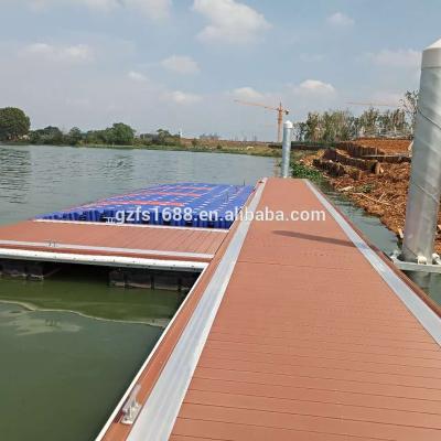 China Marine Dock Aluminum Floating Bunk Dock For Yacht Club for sale