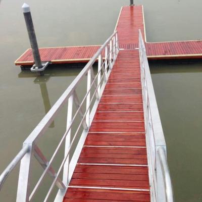 China Floating Pontoon Jetty New Design Alloy Sight 6061 Material Aluminum Main Floats, Wpc Deck, And Pe And Floating Dock Part Pontoon Boat for sale