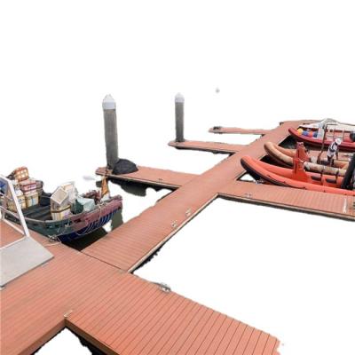 China Marine Aluminum Pontoon Dock Steel Structure Design Plastic Floating Pillar for sale