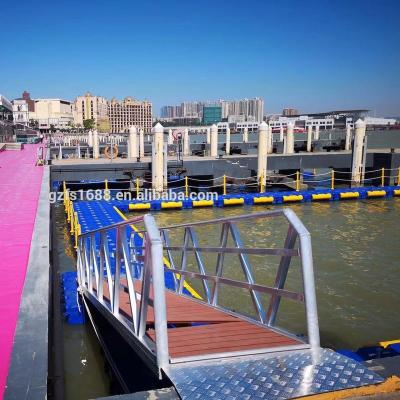 China Marine Dock Hot Sale Custom Aluminum Alloy Floating Dock for sale