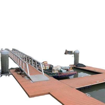 China Marine dock hot sale pontoon for floating dock high bouyancy aluminum boat docks for sale