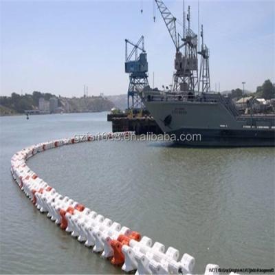 China New Design Marine Floating Water Wave Breakwater High Strength Plastic Breakwaters Floats Floating Barriers For Marine Dock for sale