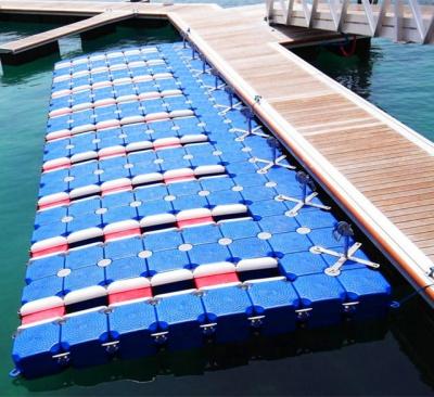 China Wholesale HMWHDPE LargerBouyancy U Floating Pontoon For Boat Drive On Dock for sale