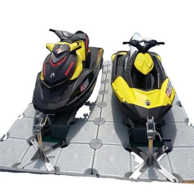 China Economic Single Plastic Boat Jet Ski Floating Dock Double HDPE Pontoon Cube Prices for sale