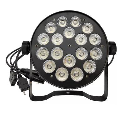 China Hotel LED18*10w ​​4 in 1 Par Full Color Dye Light (Flat Par Light) for sale