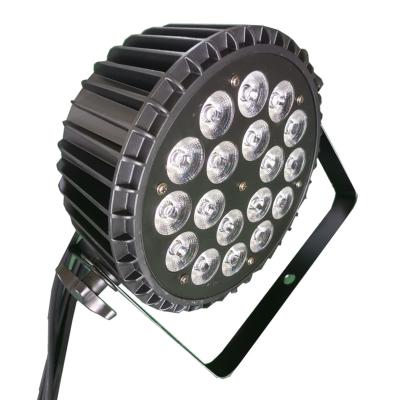 China Hotel 200W High Power RGBW Color Par Light Stage Light DMX512 Control Mix Noise Activated Wash Lights For Wedding Party for sale