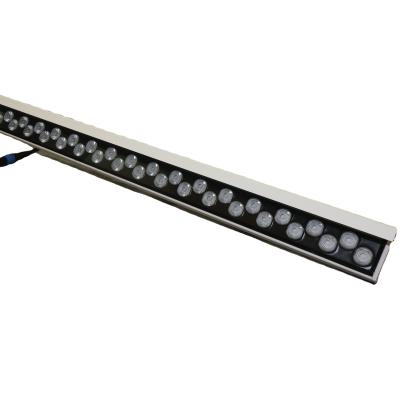 China Hotel Building IP65 Exterior Facade Led Linear Bar RGBW DMX512 Lighting Waterproof Wall LightEngineering Seal for sale