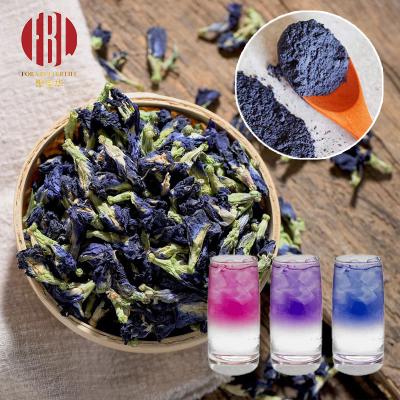 China Tea Powder Factory Selling Blue Butterfly Flower Matcha Powder for sale