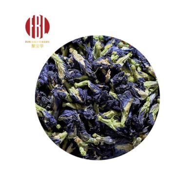 China Tea Powder Factory Supply Organic Quality Butterfly Pea Dried Flower Tea for sale