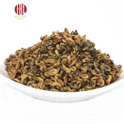 China China Loose Grade Premium Pure Tea Yunnan Bud Golden Snail Spring Black Tea for sale