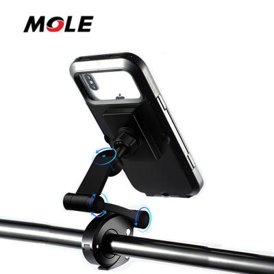 China Waterproof Universal Navigation Bracket Bicycle Equipment Mobile Phone Recycling Holder for Bicycle and Motorcycle for sale