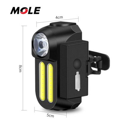 China Hot Sales Bike Light Mole Bike Set Rechargeable For Kids, Women, Easy To Install Bicycle Accessories Strobe Light Horn for sale