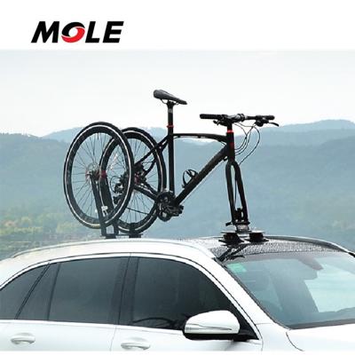 China Carry Bike Mole TEAM Supplier Bike Bicycle Car Roof Suck Carrier Rack Bicycle Rack For Car for sale