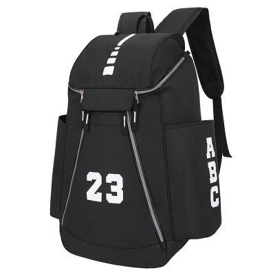 China Amiqi Basketball Football Scocer Anti-theft Bag Customized Backpacks With Logo And Pattern Soccer Basketball Ball Gym Backpack for sale