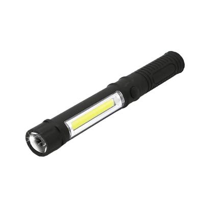 China Cheap Amazon Hot Selling Convenient Popular Easy To Carry Abs Black Cob Inspection Pen Light for sale