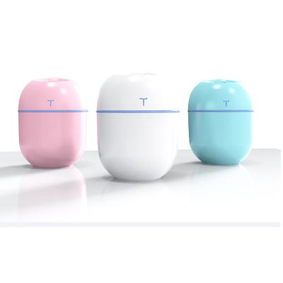 China 250ml Mini Humidifier Aroma Oil Diffuser with Colorful Night Light OEM/ODM Supported for sale