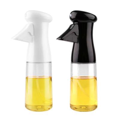 China Portable BBQ Kitchen Calcium Sodium Glass Olive Oil Sprayer Atomized Spray Oil Bottle for sale