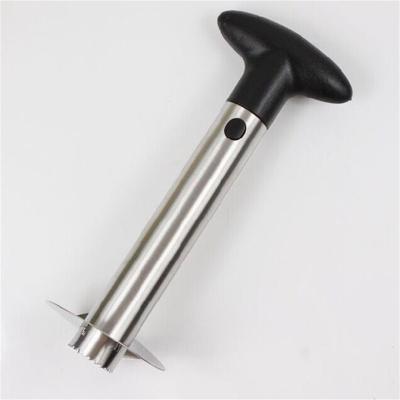 China Black Manual Stainless Steel Fruit Slicer with Sharp Blade and Detachable Handle for sale