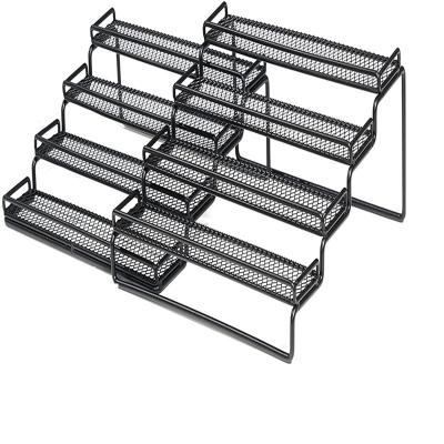 China 28.8*15.5*29.8cm Lacquer Spice Rack Organizer for Kitchen Countertop Bathroom Storage for sale